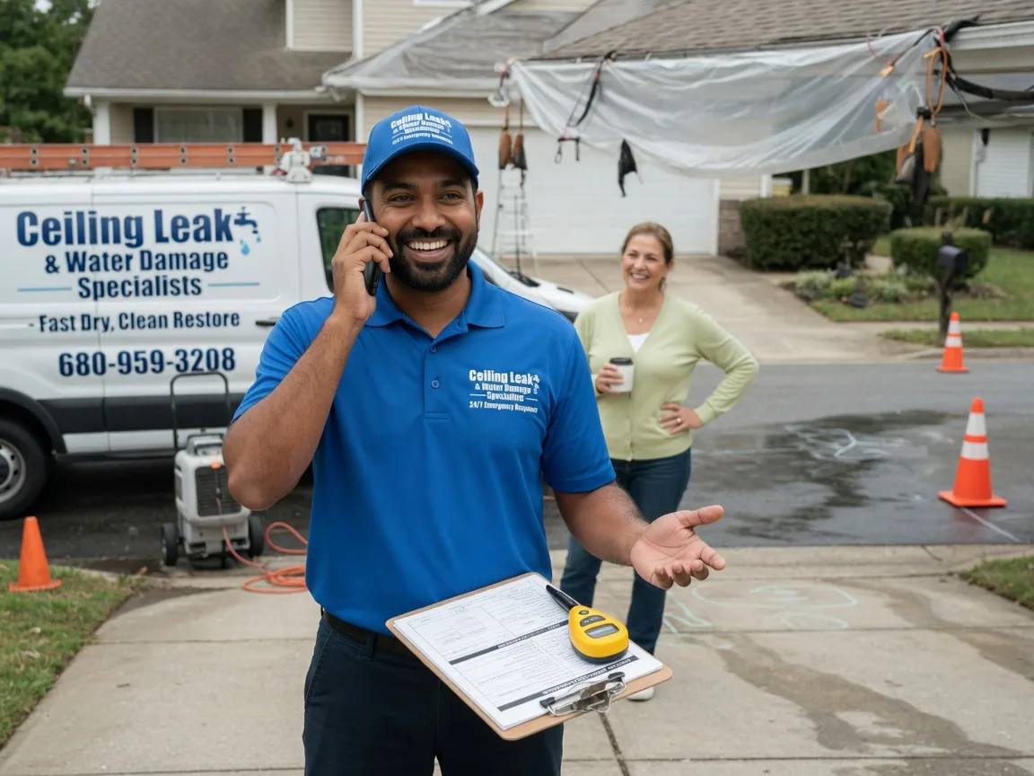 Ceiling Leak Cleanup Clemons, IA FAQs